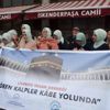 Görme engelliler kutsal topraklara uğurlandı