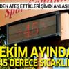 Son dakika: Adana'da ekim ayında 45 derece sıcaklık! Son dakika: Adana'da ekim ayında 45 derece sıcaklık!