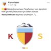 Kayserispor dan sosyal mesafe paylaşımı Kayserispor dan sosyal mesafe paylaşımı