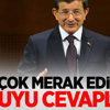 Davutoğlu: Paniğe gerek yok, talimat verdim Davutoğlu: Paniğe gerek yok, talimat verdim