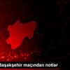 Medipol Başakşehir maçından notlar