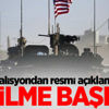 Koalisyondan resmi açıklama: Çekilme başladı