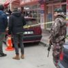 AKP seçim irtibat bürosu önünde silah sesleri! AKP seçim irtibat bürosu önünde silah sesleri!