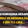 Son 40 gün! Kuruşu kuruşuna hesaplandı! Enflasyon rakamlarına göre işte yeni zamlı maaşlar... 3 bin 711 lira...