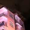 5 katlı apartmanın çatısı çöktü 5 katlı apartmanın çatısı çöktü