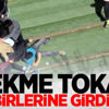 Liseliler tekme tokat kavga etti! Liseliler tekme tokat kavga etti!
