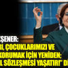 ﻿Meral Akşener: Kadınları, çocuklarımızı ve ailemizi korumak için yeniden; “İstanbul Sözleşmesi Yaşatır!” diyebiliriz