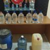 Su şişelerinden sahte rakı çıktı