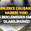 Binlerce çalışanın haberi yok! Yaş beklemeden SSK-Bağkur'lu olarak emekli olabilirsiniz! İşte şartlar
