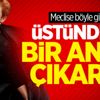 Meclise böyle girdi! Üstündeki bir anda çıkardı