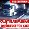 Denizli'de akılalmaz olay! Çalıştıkları fabrikadan onbinlerce ton yakıt çaldılar!