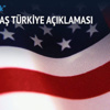 ABD'den flaş Türkiye açıklaması ABD'den flaş Türkiye açıklaması