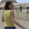 Rus porno yıldızı Mısır'ın turistik mekânlarında öyle bir şey yaptı ki