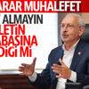 Kılıçdaroğlu'ndan hükümete MTV çağrısı