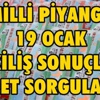 Milli Piyango 19.01.2015 bilet sorgulama ve sıralı liste Milli Piyango 19.01.2015 bilet sorgulama ve sıralı liste