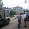 Yeni Mahalleye Sıcak Asfalt
