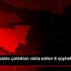 Bursa da kablo çaldıkları iddia edilen 6 şüpheliden ... Bursa da kablo çaldıkları iddia edilen 6 şüpheliden ...