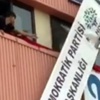 Konya'da HDP İl Başkanlığı tabelası söküldü