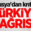 Rusya'dan kritik 'Türkiye' çağrısı!