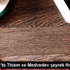 ABD Açık ta Thiem ve Medvedev çeyrek finalde