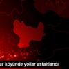 Ezinepazar köyünde yollar asfaltlandı Ezinepazar köyünde yollar asfaltlandı