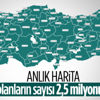 Aşılamada sayı 2,5 milyonu geçti