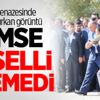 Şehit cenazesinde yürek burkan görüntü
