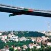Karşıyaka bayrağı köprüde