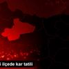 Tokat ta 4 ilçede kar tatili