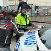 ﻿Ehliyetsiz motosiklet sürücüsüne kısıtlamada ceza
