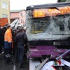 Otobüs faciasında şoför serbest