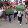 Hopa'da kadınlardan 'kömür tozu' eylemi