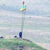 Çarkendal Tepesi'ndeki PKK flaması indirildi Çarkendal Tepesi'ndeki PKK flaması indirildi
