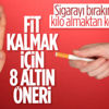 Sigarayı bıraktıktan sonra kilo almayı önlemenin yolları Sigarayı bıraktıktan sonra kilo almayı önlemenin yolları