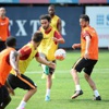 Üç kaleli antrenman Üç kaleli antrenman