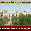 2019 Marmara Üniversitesi taban ve tavan puanları açıklandı mı? Marmara Üniversitesi taban, tavan puanları ve başarı sıralaması yayınlandı mı? 2019 Marmara Üniversitesi taban ve tavan puanları açıklandı mı? Marmara Üniversitesi taban, tavan puanları ve başarı sıralaması yayınlandı mı?