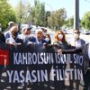 CHP'den İsrail Büyükelçiliği önünde protesto