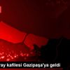 Galatasaray kafilesi Gazipaşa ya geldi