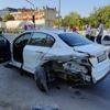 Zincirleme kazada 8 kişi yaralandı Zincirleme kazada 8 kişi yaralandı