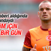 Sneijder: Umut'un acısı benim için kara bir gün