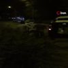 Kaza yapan sürücülerden tekme tokat kavga