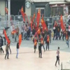 Taksim Meydanı bir anda karıştı! Taksim Meydanı bir anda karıştı!