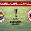 CANLI ANLATIM | Fenerbahçe - Royal Antwerp (19.45)