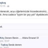 Şehidin yürek burkan paylaşımları