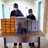Kaymakam Karadağ dan sağlık personeline jest Kaymakam Karadağ dan sağlık personeline jest