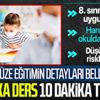 Son dakika! Milli Eğitim Bakanlığı açıkladı: İlkokul ve ortaokullarda yüz yüze eğitimin detayları belli oldu