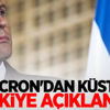 Macron'dan küstah Türkiye açıklaması Macron'dan küstah Türkiye açıklaması