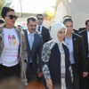 Emine Erdoğan çadır kentte Suriyeli kadınlarla buluştu Emine Erdoğan çadır kentte Suriyeli kadınlarla buluştu