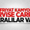 Hafriyat kamyonu servise çarptı! Yaralılar var