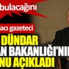 ﻿Uğur Dündar Orman Bakanlığı'nı fena yakaladı